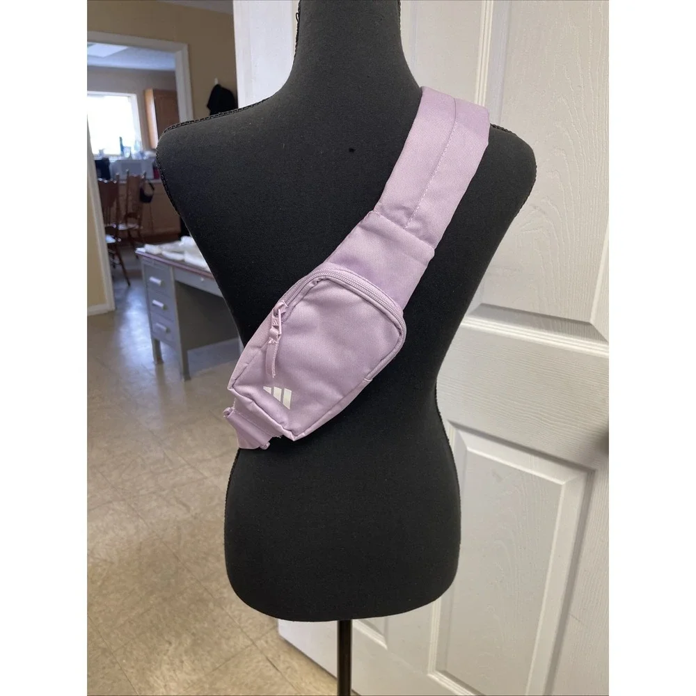 Adidas Core Sling Crossbody Bag Powder Plum Purple Brand New Festival‎ Shopping